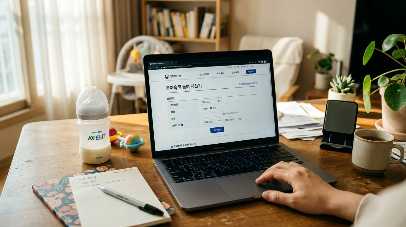 육아휴직 급여 계산