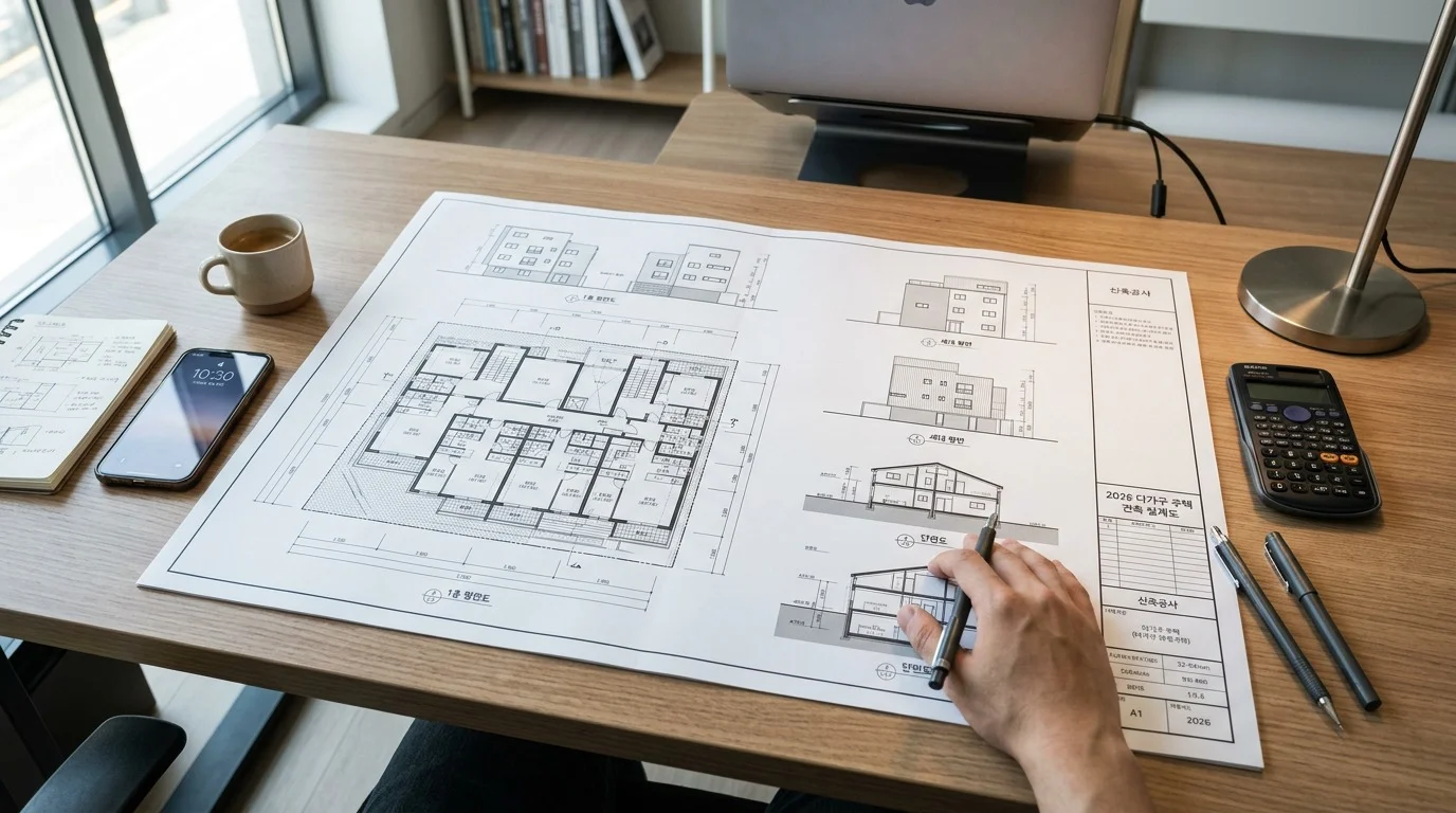 다가구 주택 건축 비용 견적