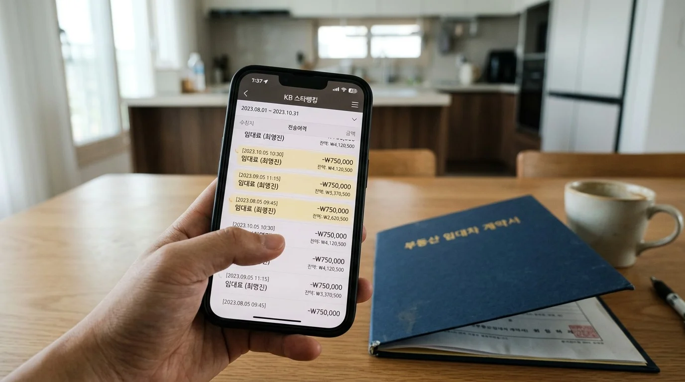 월세 세액 공제 신청 방법