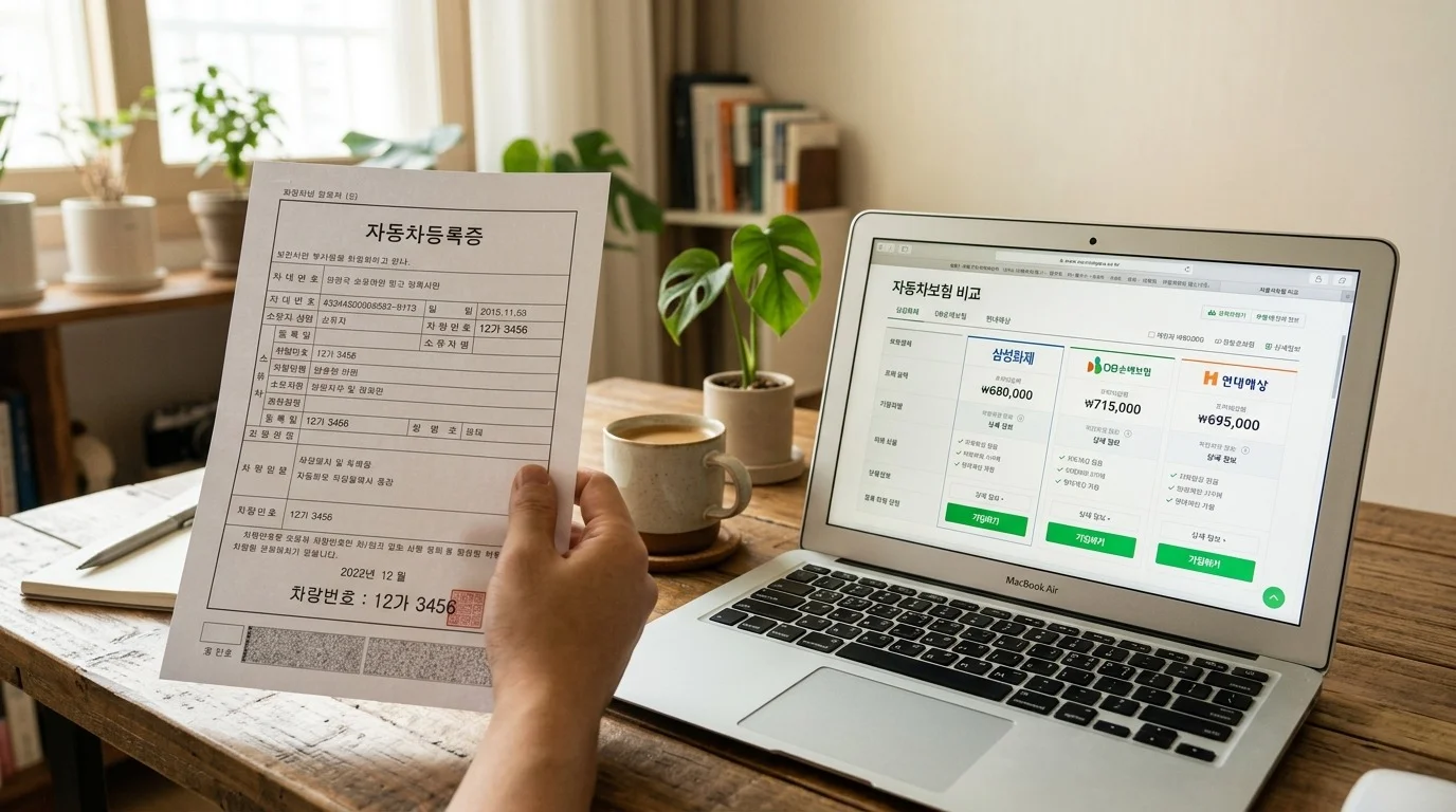 다이렉트 자동차 보험료 비교견적사이트