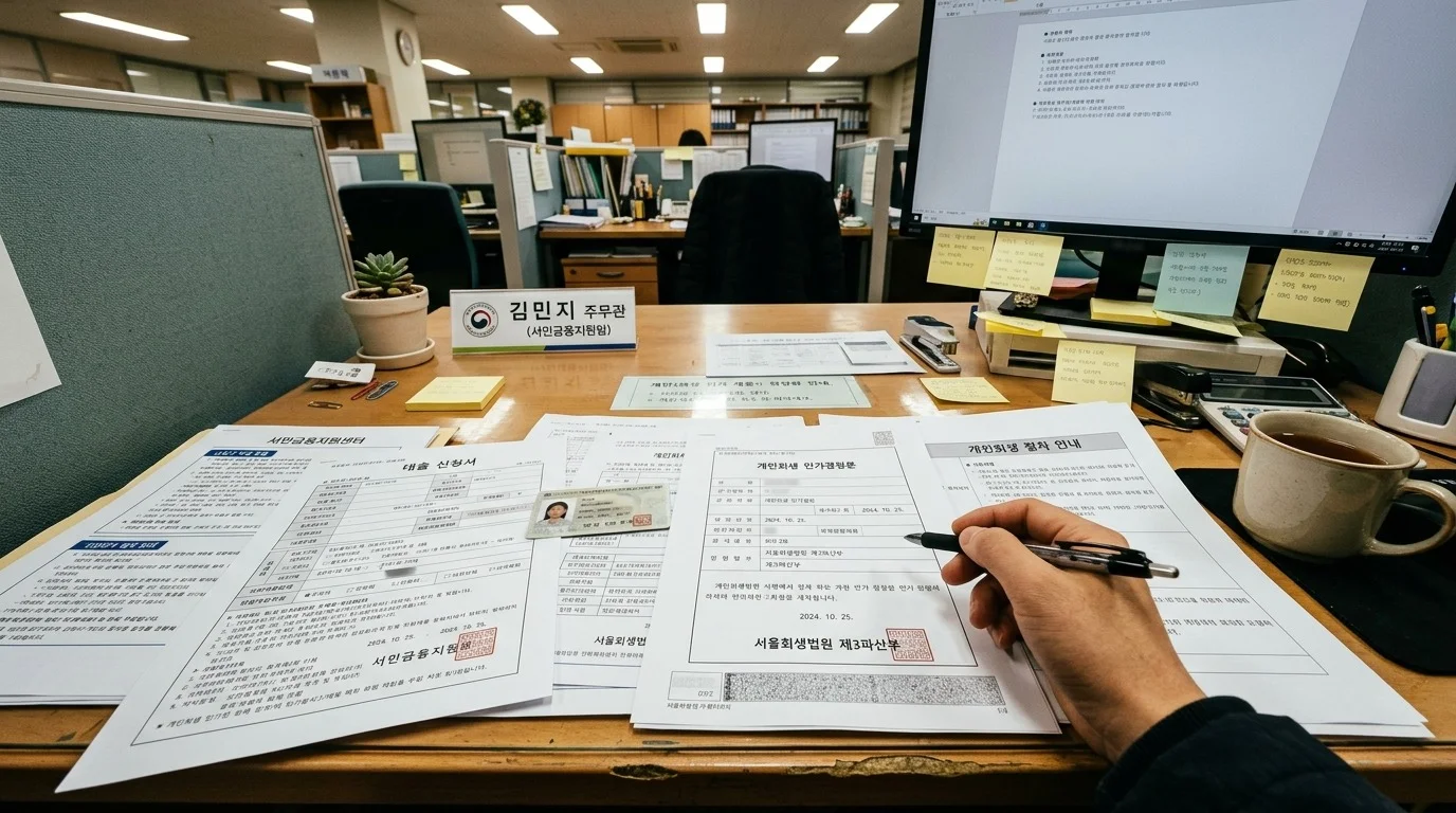 저신용자 개인 회생 대출 조건