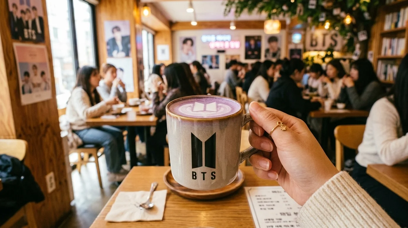 BTS 카페 메뉴