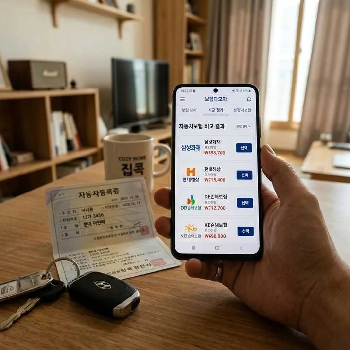 자동차보험 다이렉트 가격 비교