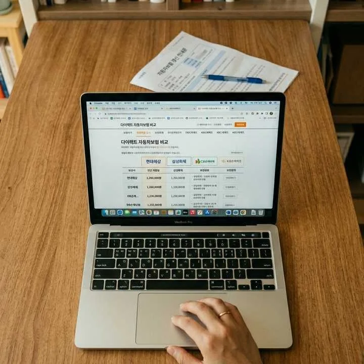 자동차보험 다이렉트 가격 비교