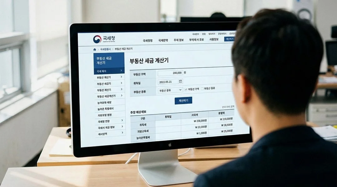 부동산 세금 계산기 2026