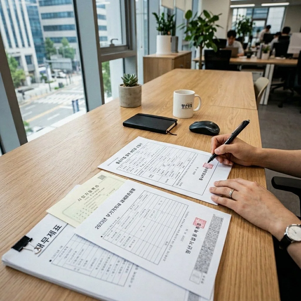 소상공인 정부지원금 신청 서류 준비물