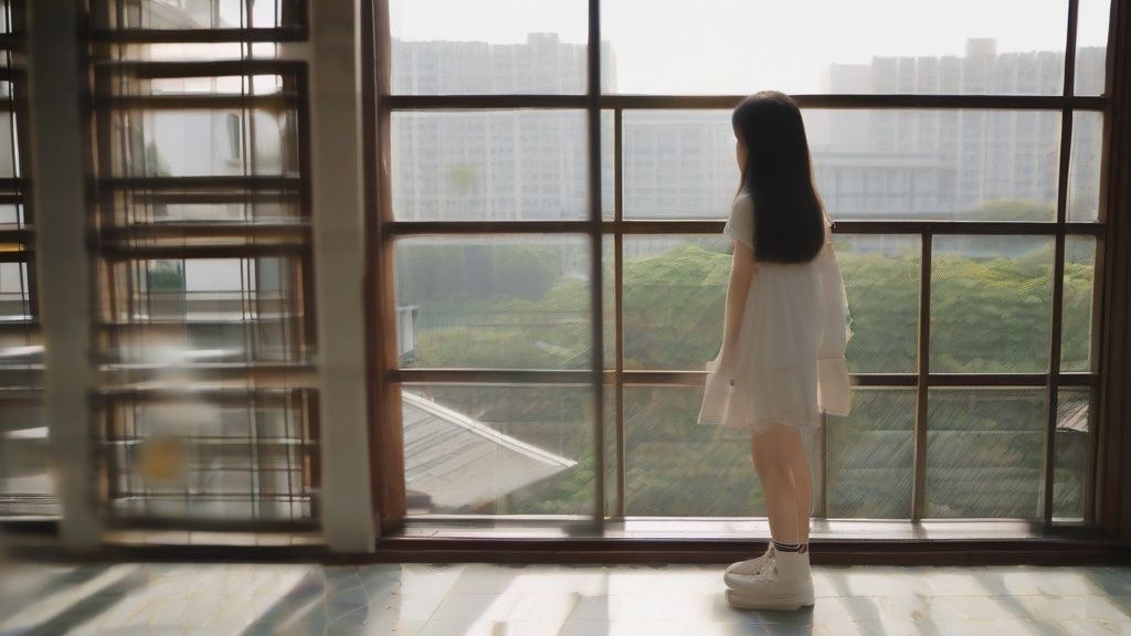 한국 서울 홍대 거리의 젊은 사람들이 줄 서 있는 분식집 간판