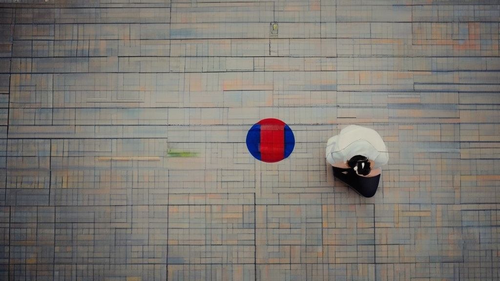 한국인 여성이 연남동의 '노티드 월드' 카페 안에서 귀여운 도넛과 커피를 앞에 두고 웃고 있는 모습