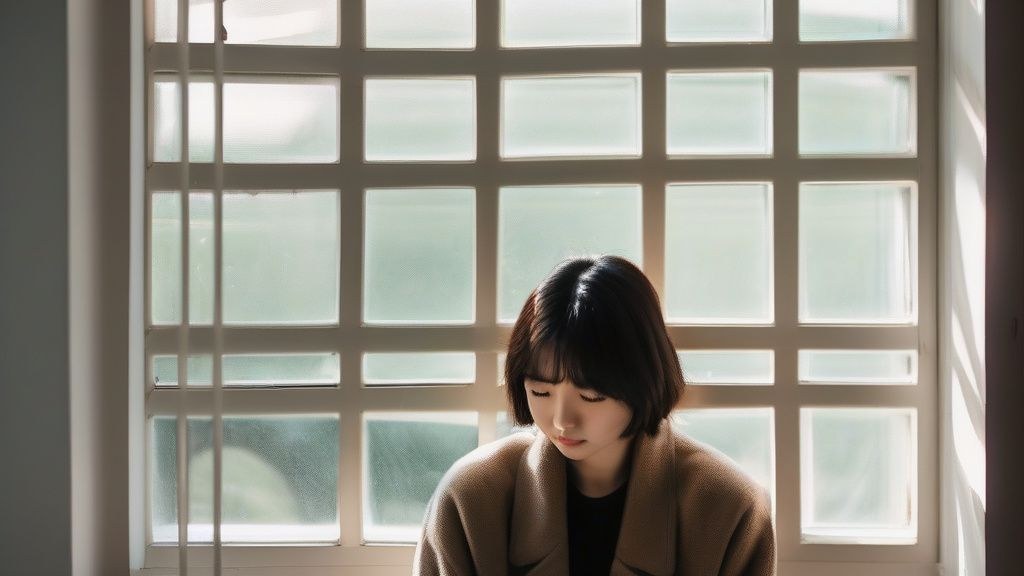 따뜻한 김이 나는 갓 구운 빵이 진열된 한국 빵집 내부